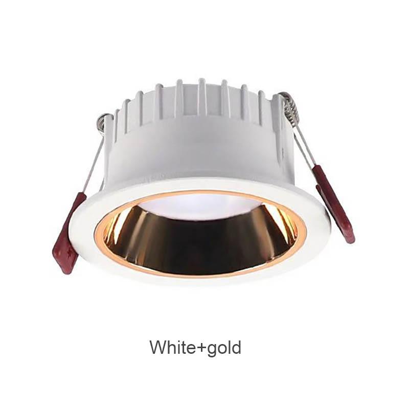Dimmable LED Downlight Ceiling Lamp Anti Glare 7W 9W 12W 15W 18W LED Spot Lamp Backlight Indoor Lighting AC220V 110V