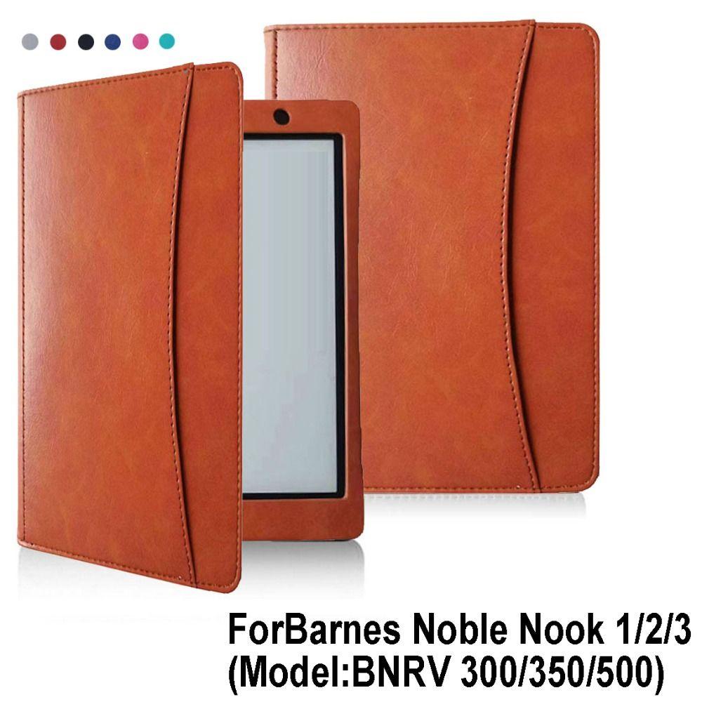Magnetic E-Reader Case Anti-fall Back Cover for Barnes Noble Nook 1/2/3 (BNRV 300/350/500)