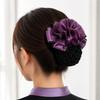 Spring Clip Ballet Hair Net Korean Style Crochet Hair Bun Cover New Hair Accessories  For Work