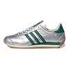 adidas Country OG Silver Metallic Collegiate Green Women Sneakers Cream-White IE8412