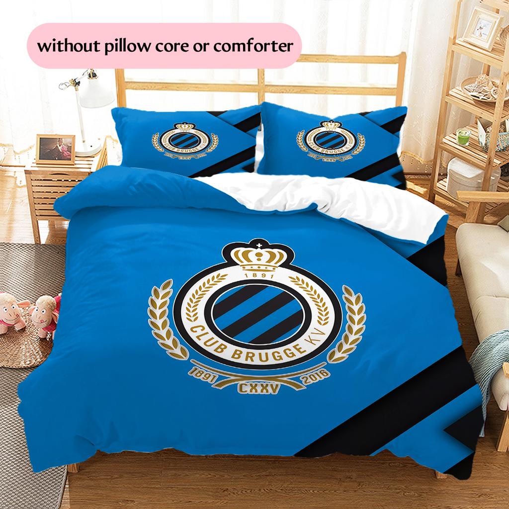 Set Copripiumino Trapuntato Modello Bruges Decorazione per la Casa Regalo (1 * copripiumino + 2 * federe senza imbottitura)