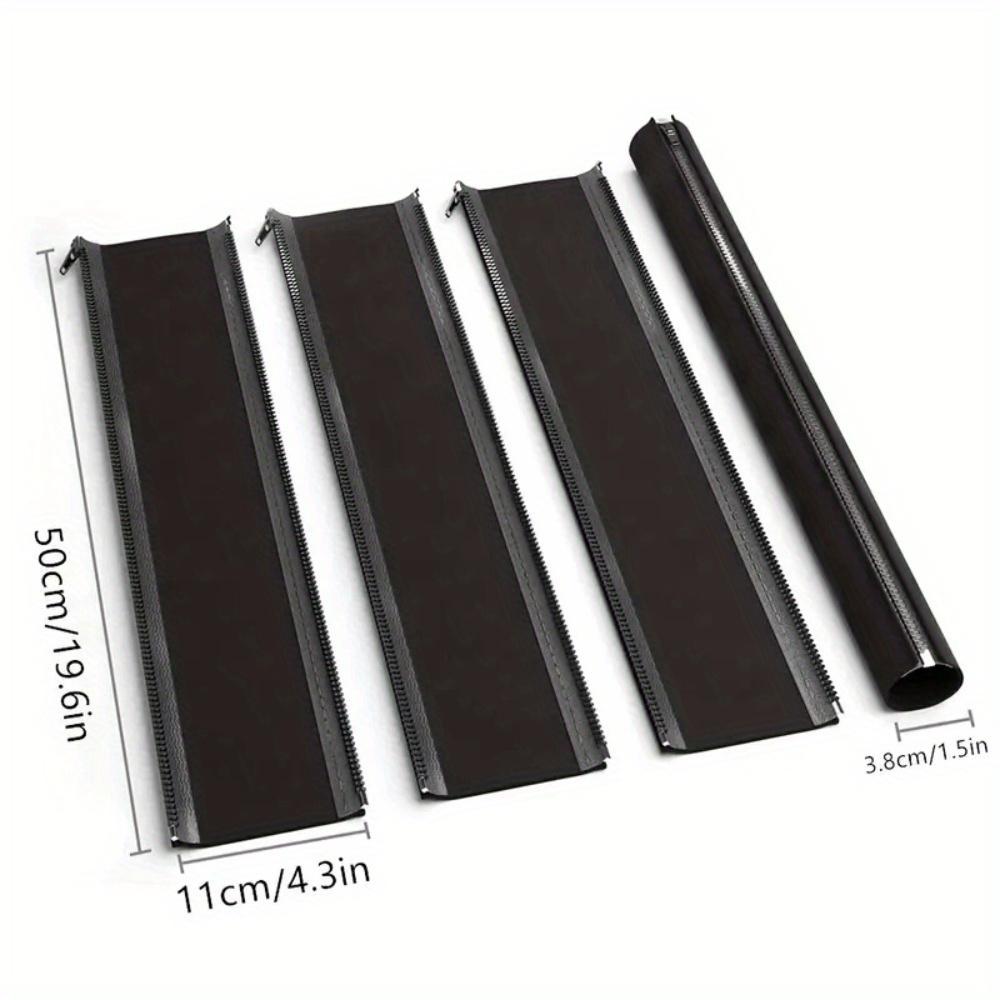 4pcs Office Storage Concealer Management Sleeve Cable Organizer for TV Computer Refrigerator Cable Protection Box