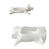 Easy Release Silicone Mold for Handmade Lying Cow Shaped Candlestick Candle Base Making Mould Tealight Holder Mold