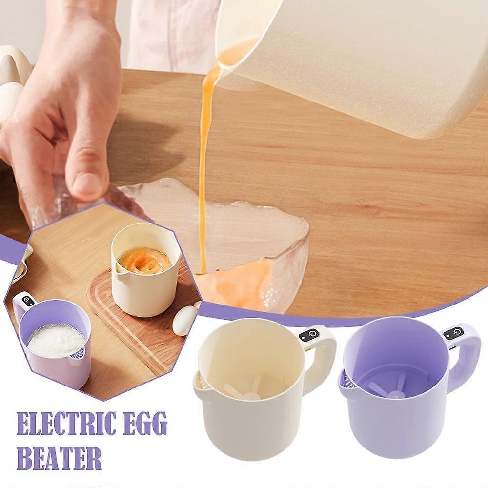 Electric Mixer Rice Washing Bowl Electric Beater Mixing Bowl 1 L Rechargeable Rice Washer Machine Beater Electric Egg Filter,Electric Electric Mini B