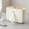 Tissue Box with Storage Compartments Minimalist for Office