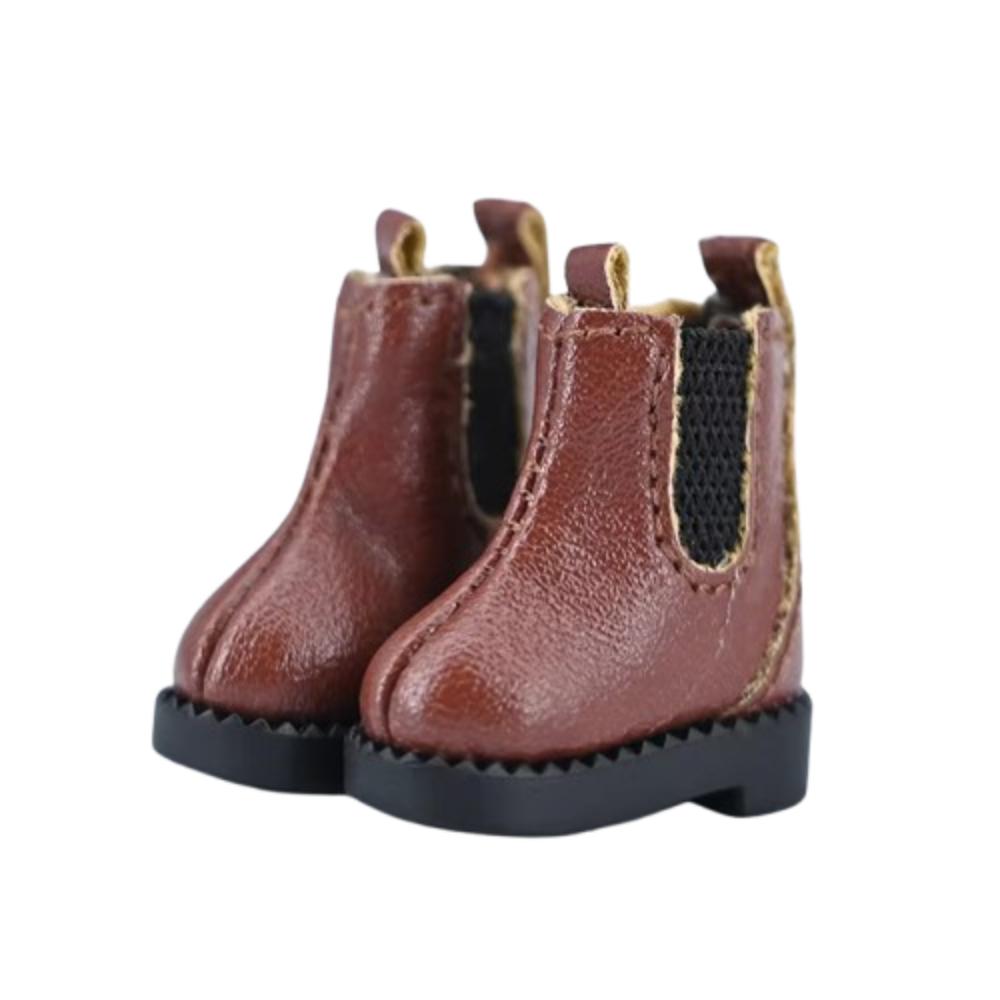 1pair Pretend Play Doll Leather Shoes Boots Casual Shoes Obitsu 11 Doll Shoes  Holala Gcs