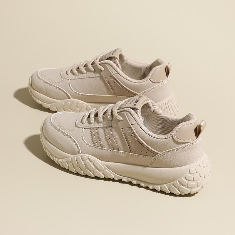 Women's ins Korean version of autumn dad shoes women's shoes 2025 student sports comfortable thick-soled heightening casual sports shoes