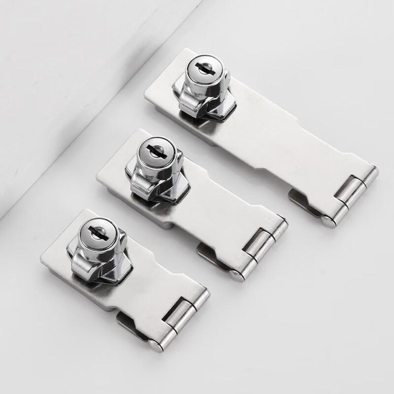 4-inch Hasp Lock for Cabinets and Drawers