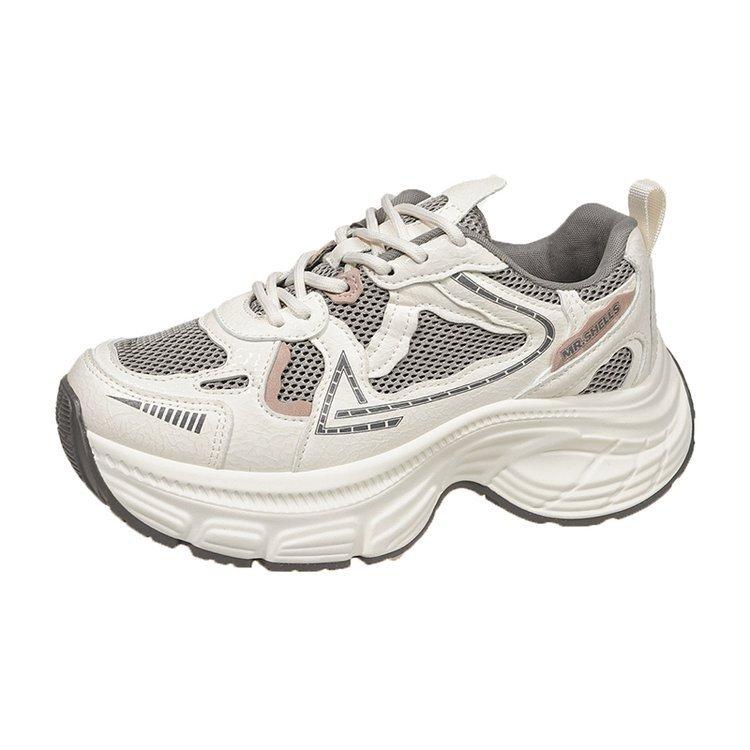 

2025 spring new dad shoes women s comfortable non-slip versatile platform sports casual shoes women s shoes sports shoes 40