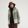Outdoor Sports Charging Trench Coat Women's Color Matching