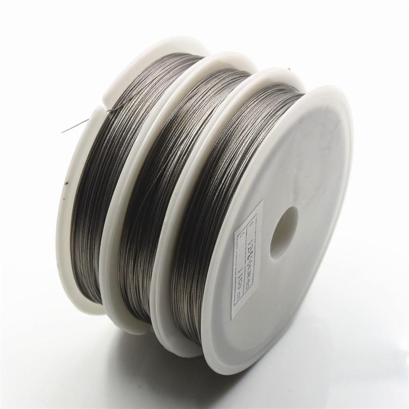 Inelastic Plastic-Coated Soft Steel Wire, Beaded Lead, Lead Pin, Fine Steel Wire Necklace, Steel Wire Bracelet Diy Accessories Material