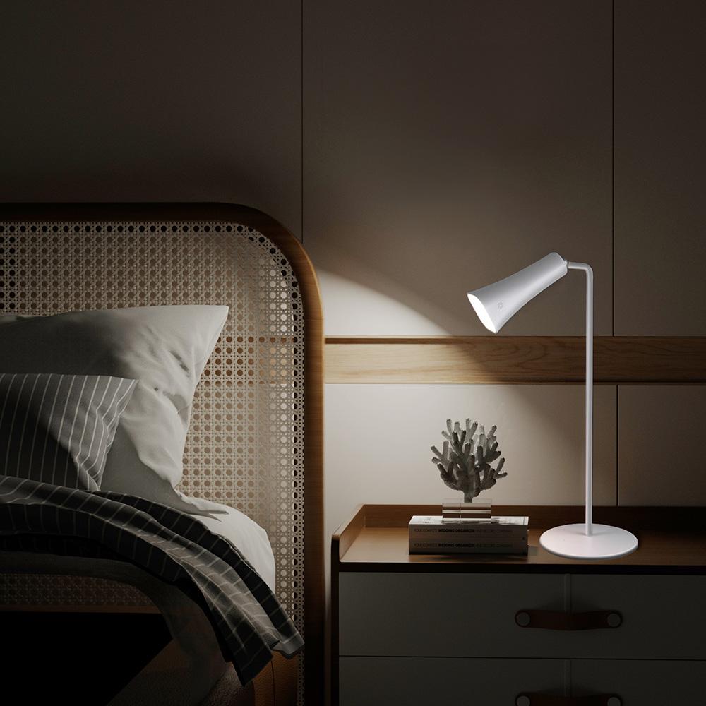 LED Tisch-Schreibtischlampe Augenschutz USB Wiederaufladbar Verstellung Lernleuchten Schlafzimmer Nachttischdeko Nachtlicht Sonnenuntergang Schreibtischlampe