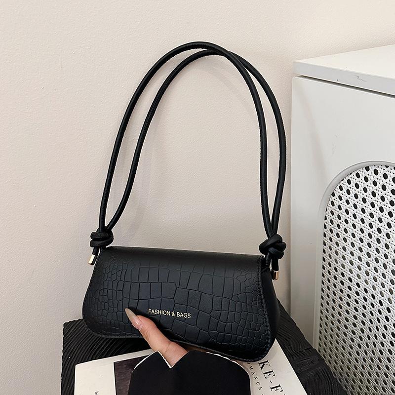 Premium Texture Solid Color Simple Casual Versatile Underarm Bag Women's Spring and Summer New Commuter Shoulder Handbag