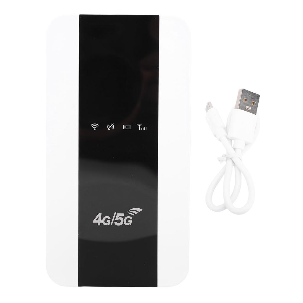 4G 5G WiFi Hotspot Portable Travel Router with SIM Card Slot for Outdoor Travel Support 150Mbps 10 Device Connectivity