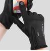 Customize Winter Outdoor Sports Zipper Full Finger Waterproof Touch Screen Motorcycle Riding Cycling Ski Gloves