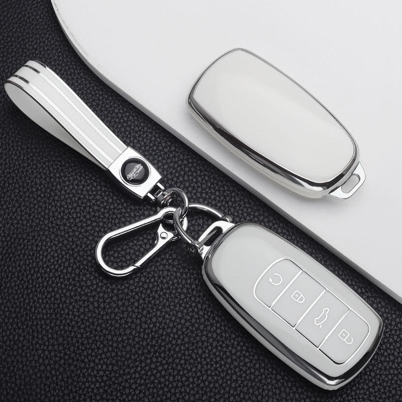 Tpu Car Key Case Cover Holder For Chery Jaecoo 7 J7 J8 8 Omoda 5 C5 Tiggo 7 8 Pro Max Arrizo 5 Plus Keychain Car Accessories