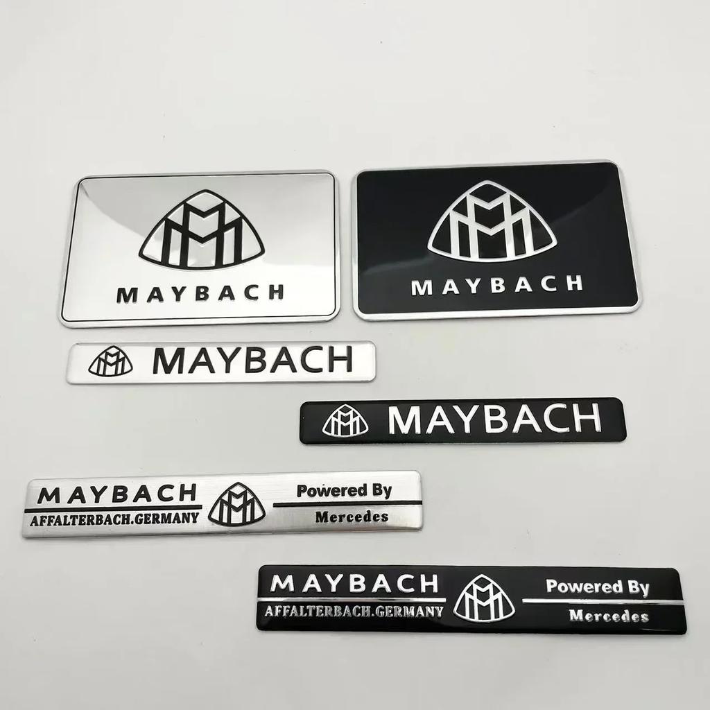 1PCS Aluminum Car Body Badge Sticker Accessories For Mercedes Benz AMG Brabus Maybach W212 W204 W211W168 W213 W205 W210 W124 fui8
