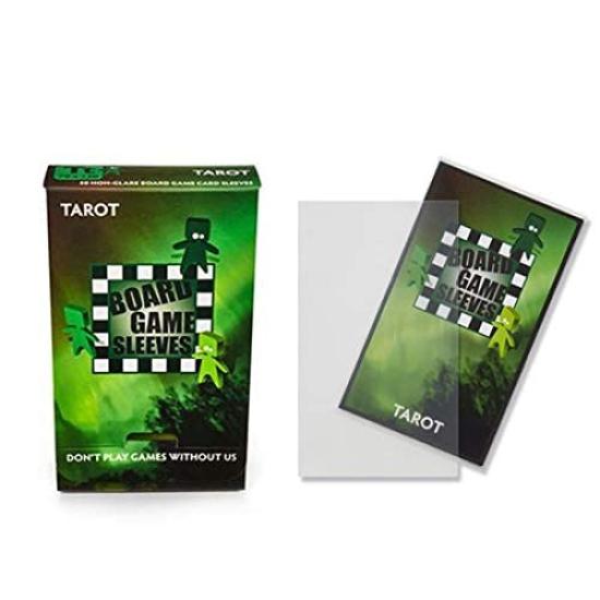 Arcane Tinmen Board Game Sized Card Individual SUPATNGBGSTRT1 Non-Glare Sleeves, 50-Count Sleeves, Packs,