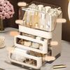 with Drawer Cosmetic Storage Box Dustproof Makeup Case New Cosmetic Shelf  Makeup Organize
