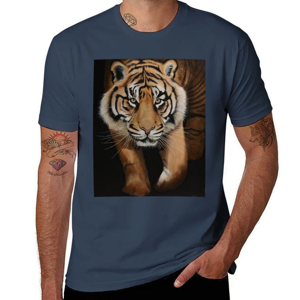 Sumatran Tiger Tshirt Casual Basic Short Sleeve Tshirt