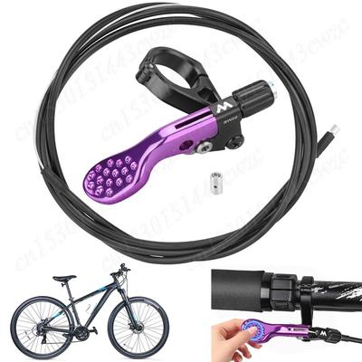 Bicycle Dropper Post Lever Shifter Adjustable Bicycle Dropper Line Controller Universal for External Internal Routing Droppers
