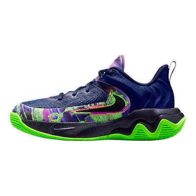Giannis Immortality 4 GS Blue Void/Green Strike/Vivid Purple/Black Kids Sneakers II0661-400