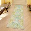 Corridor Carpet Runner Rug Hallway Long Carpets Machine Washable Non-Slip Floor Mat Bedside Mat Spring Floral Home Decor Rugs