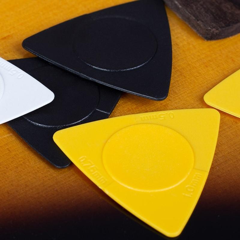 Púa de Guitarra Triangular Antideslizante Púa de Guitarra para Actuaciones en Escenario para Mejorar la Experiencia de Tocando