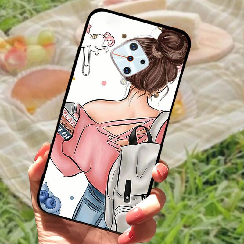 For Vivo V17 Russia Case Vivo 1920 TPU Soft Silicone Marble Phone Case For Vivo S1 Pro Fundas V1945A V1945T Cover Coque Shells