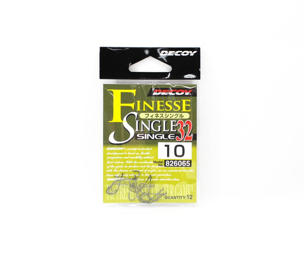 Decoy Single 32 Finesse Single Hook Size 10 (6065)