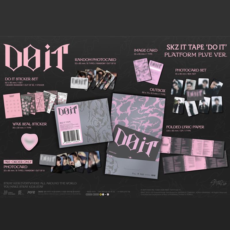 [PRE ORDER] Stray Kids – SKZ IT TAPE ‘DO IT’ [PLATFORM PLVE Ver.]