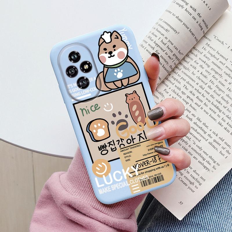 Beautiful Flowers For Honor 200 Case Cute Heart Leopard Print Cover Soft Silicone Matte Protective Funda For Honor 400 Lite Pro