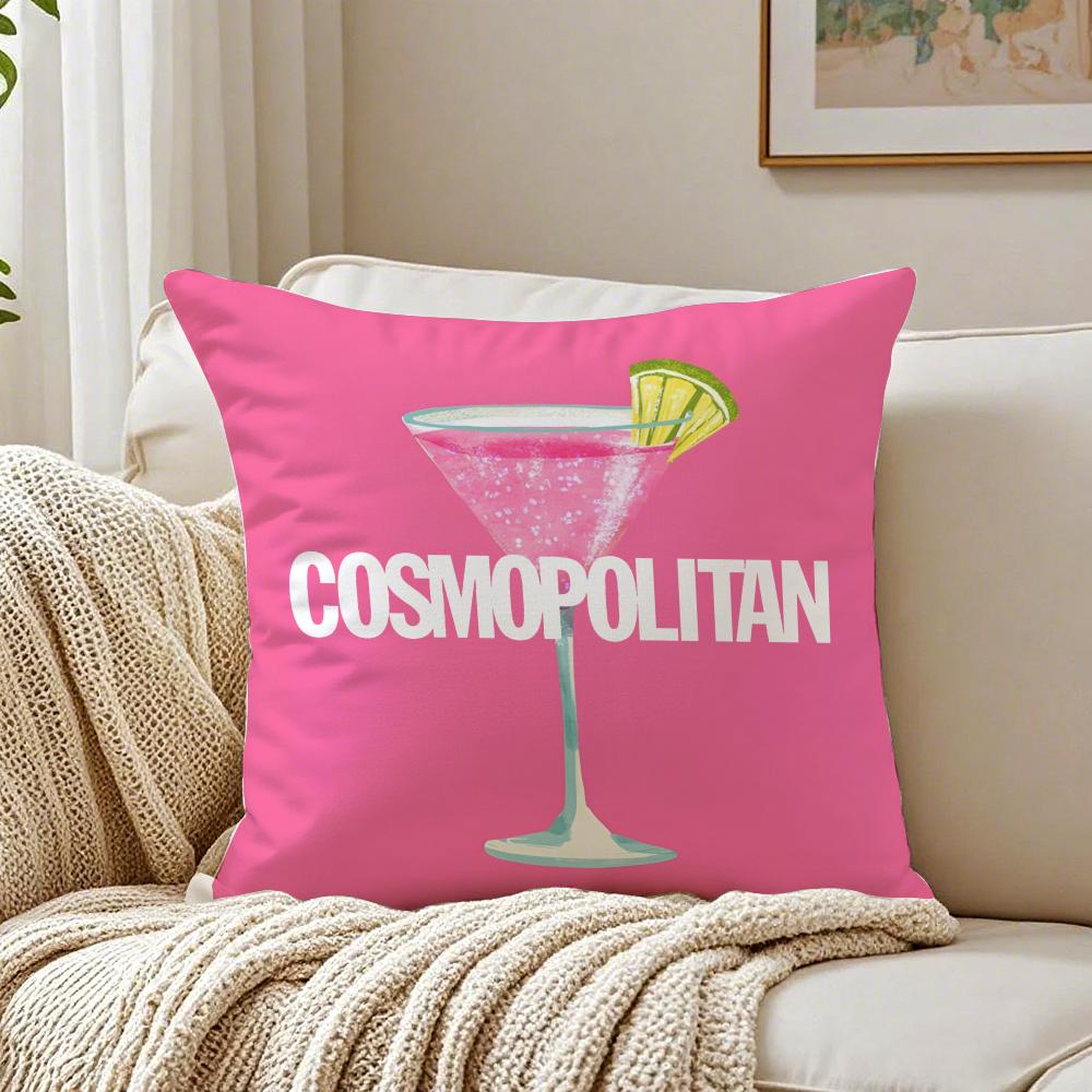 Confident Femaleoriented Style CCosmopolitan Cushion Cover Pillowcase Antidustmite living Room Sofa Decor Cushion Room