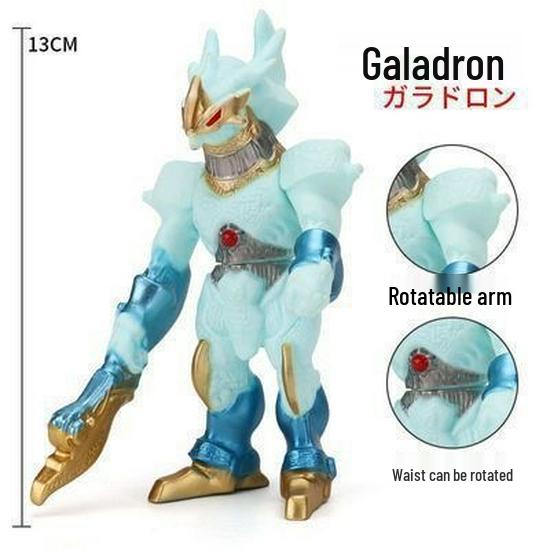 Compact Ultraman Monster Unbreakable Soft Vinyl Toy