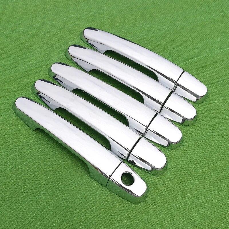 Chrome Door Handle Cover Trim Set for Toyota RAV4 30 XA30 2006 2007 2008 2009 2010 2011 2012 RAV 4 Car Accessories Stickers