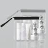 1 stücke Gepäck Transparent Reise Verwenden Auslaufsicher Flug Make-Up Wasserdicht Für Frauen Wiederverwendbare Flughafen Sicherheit Kulturbeutel