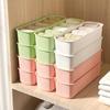 Multifunction Durable Plastic Desktop Storage Box for Organizing Tableware Cosmetics Ideal for Kitchen and Dresser