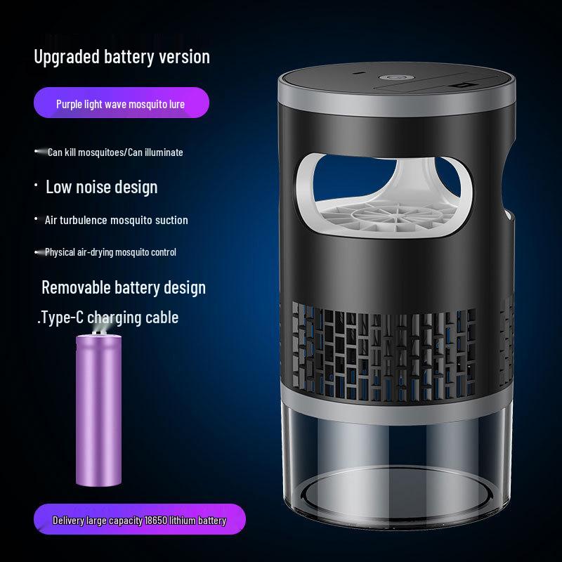 New Photocatalytic Mosquito Killer and Attractant Lamp: Safe for Homes with Pregnant Women, Infants, and Pets