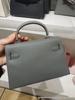 Sac Kelly Impression Paume Deuxième Génération 2026: Nouveau Sac à Main Mini Tote & Bandoulière Haut de Gamme pour Femme