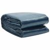 VidaXL Treibende Pool-Solarplane PE 400x200 cm Schwarz und Blau