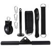 9Pcs Set DIY Fitness Equipment Set Loading Pin Pull Triceps Training Pulldown Pulley
