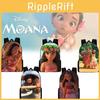 Moana Ocean Theme School Backpack With Waterproof Oxford Fabric For Elementary Students