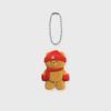 Red Mittens Gummy Acrylic Keyring