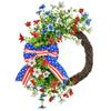 2025 American Independence Day Wreath Door Wreath American Door Basket Decoration July 4Th Wreath Independence Day Decoration