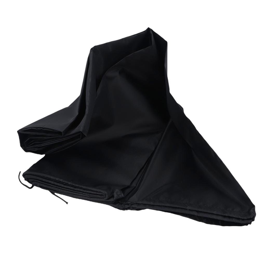  Riding Field Mower Cover Tractor Mower Cover  Turn Mower Cover   Oxford Fabric 140x66x92cm with Reinforced Stitching for Outdoor Garden Equipment Pro