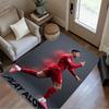 Powerful Football Legend Cr7 Area Rug Perfect for Entryway Kitchen Game Room Balcony Antislip Carpet Anime Office Decor