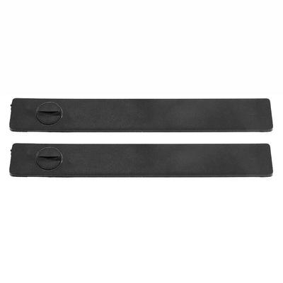 Capa de Rack de Teto Prática de Alta Qualidade 2 Peças Tampa Cinza Preenchida Peças Rack de Decoração Para Ford Focus MK3 Substituição