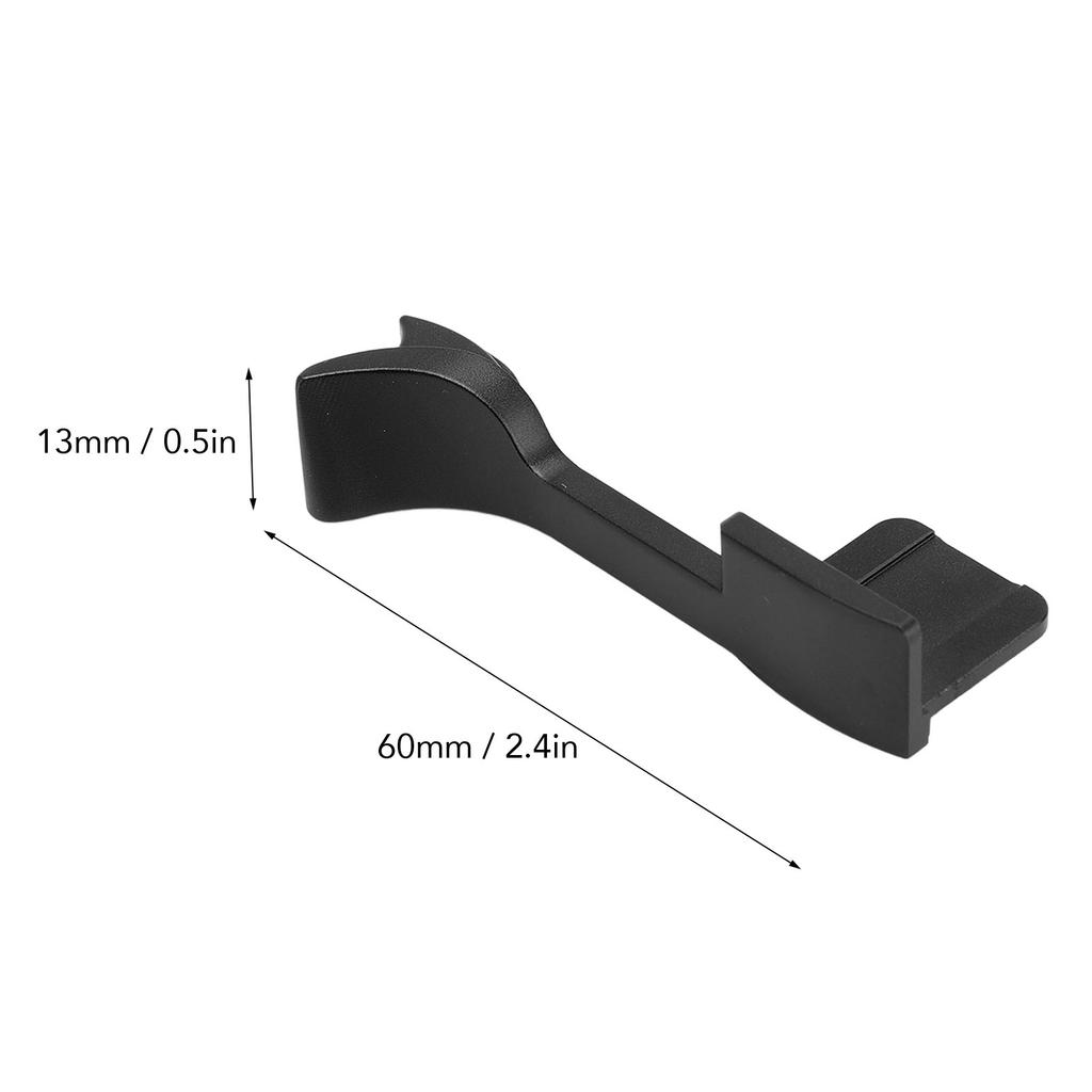 Aluminum Alloy Hot Shoe Thumb Up Rest Thumb Up Hand Grip Easy To Install for Leica Q2 Camera
