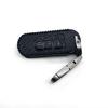 Mazda Axela/Atenza Carbon Fiber Leather Key Case with Chain