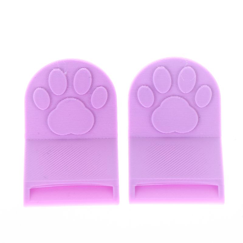 2Pcs Cat Food Can Opener Pet Cat Cog Food Bottle Opener Portable Non-Slip Easy Grip Easyclean Material Kitchen Tools